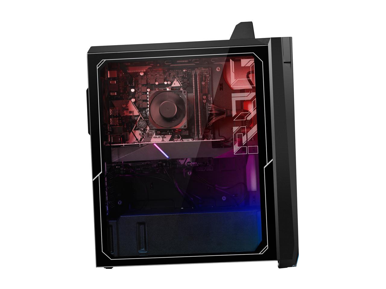 ASUS Gaming Desktop ROG Strix GA15DH-ES557 Ryzen 5 3rd Gen 3600X (3.80 GHz) 8 GB DDR4 512 GB SSD AMD Radeon RX 5700 XT Windows 10 Home 64-bit