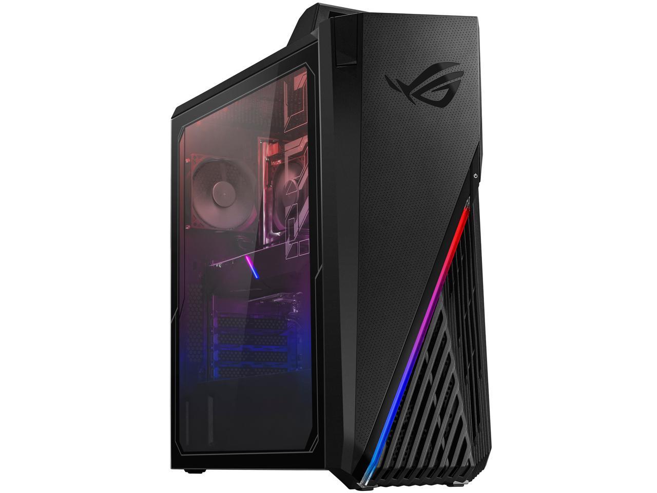 ASUS Gaming Desktop ROG Strix GA15DH-ES557 Ryzen 5 3rd Gen 3600X (3.80 GHz) 8 GB DDR4 512 GB SSD AMD Radeon RX 5700 XT Windows 10 Home 64-bit