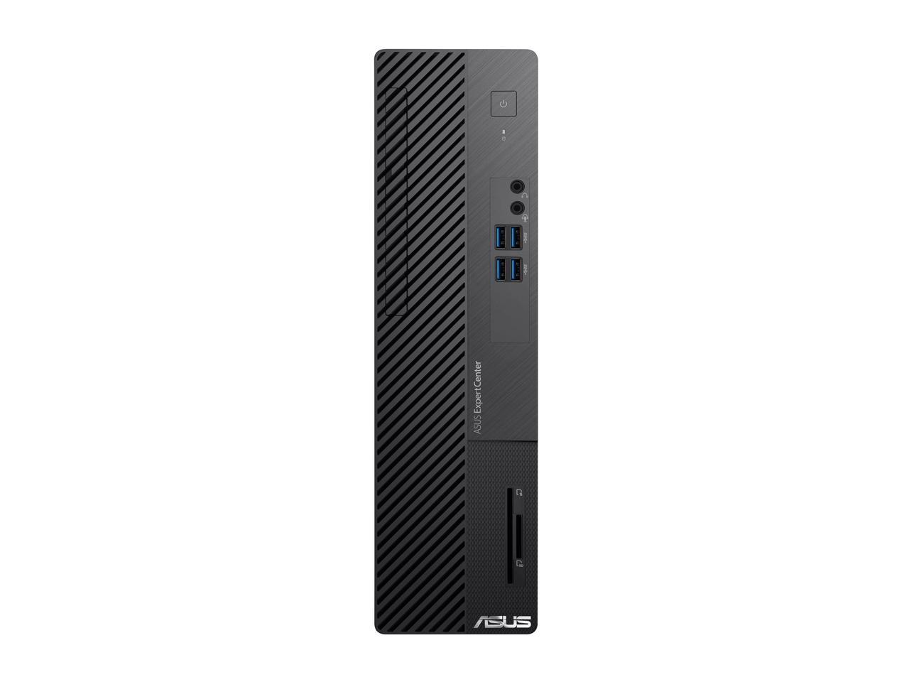 ASUS ExpertCenter D500SA Small Form Factor Desktop PC, Intel Core i5-10400, 8 GB DDR4 RAM, 256 GB PCIe SSD, Wi-Fi 6, TPM, Windows 10 Professional, Black, D500SA-EB501