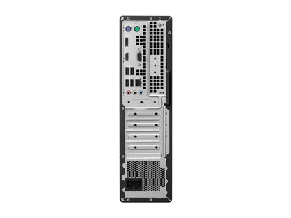 ASUS ExpertCenter D500SA Small Form Factor Desktop PC, Intel Core i5-10400, 8 GB DDR4 RAM, 256 GB PCIe SSD, Wi-Fi 6, TPM, Windows 10 Professional, Black, D500SA-EB501