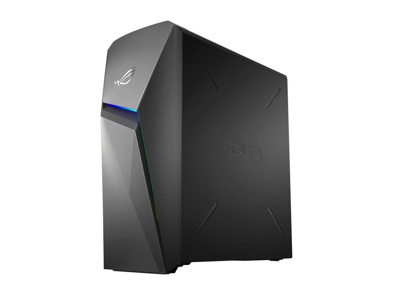 ROG Strix GL10DH Gaming Desktop PC, AMD Ryzen 5 3400G, GeForce GTX 1650, 8 GB DDR4 RAM, 256 GB SSD + 1 TB HDD, Wi-Fi 5, Windows 10 Home, GL10DH-NB551