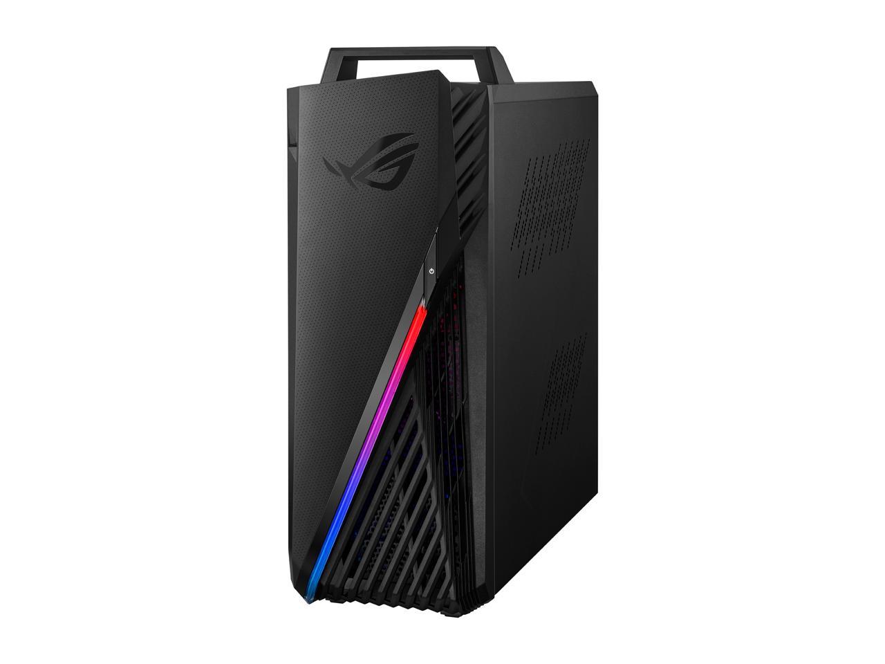 ASUS ROG Strix GA15DK Gaming Desktop PC, AMD Ryzen 7 5800X, GeForce RTX 3070, 16GB DDR4 RAM, 1TB SSD, Wi-Fi 5, Windows 10 Home, GA15DK-DS776