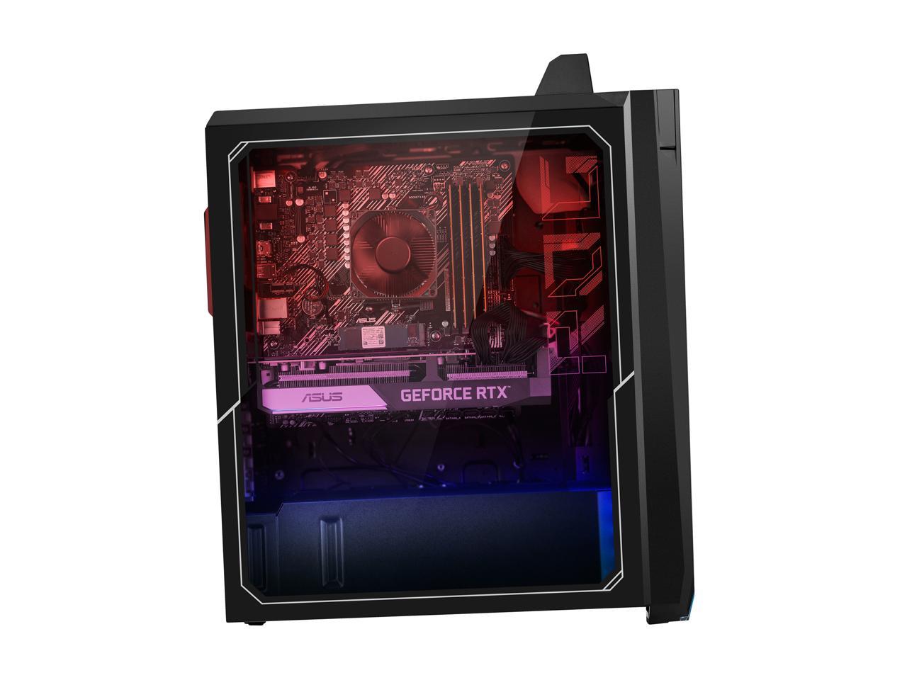 ASUS ROG Strix GA15 Gaming Desktop PC, AMD Ryzen 7 5800X, GeForce RTX 3070, 32GB DDR4 RAM, 512GB SSD + 1TB HDD, Wi-Fi 5, Windows 10 Home, GA15DK-IB778