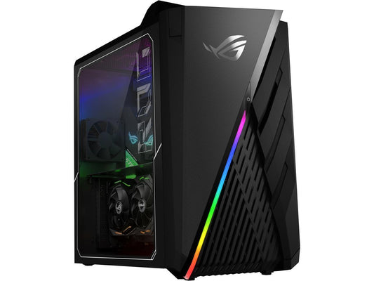 ASUS ROG Strix GA35 Gaming Desktop PC, GeForce RTX 3090, AMD Ryzen 9 5900X, 32GB DDR4 RAM, 1TB PCIe SSD + 2TB HDD, Dual Hot-Swap SSD Bays, ROG Scope & Chakram, Windows 11 Professional, GA35DX-XH999