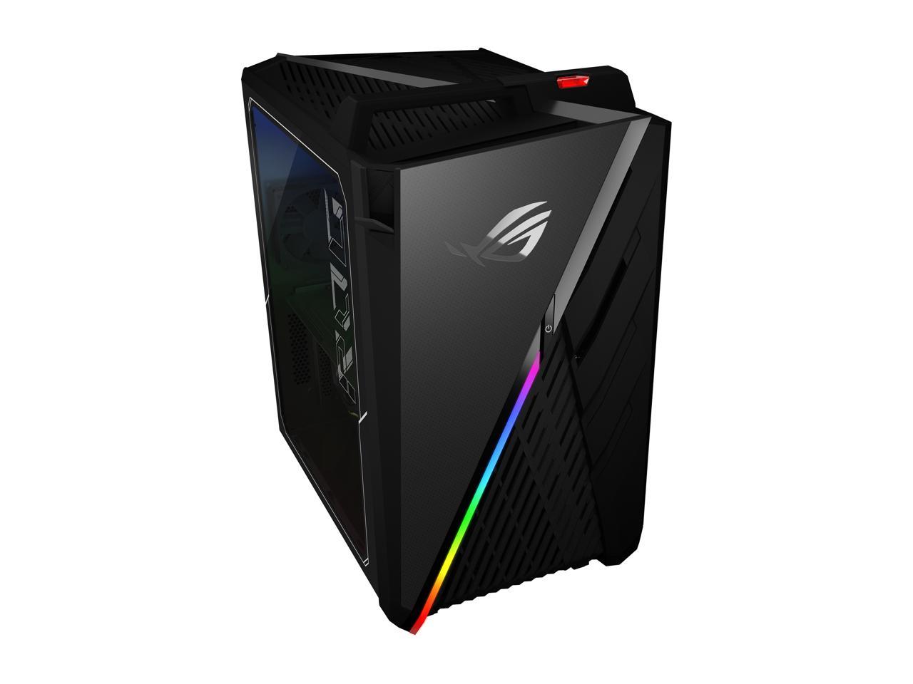ASUS ROG Strix GA35 Gaming Desktop PC, GeForce RTX 3090, AMD Ryzen 9 5900X, 32GB DDR4 RAM, 1TB PCIe SSD + 2TB HDD, Dual Hot-Swap SSD Bays, ROG Scope & Chakram, Windows 11 Professional, GA35DX-XH999
