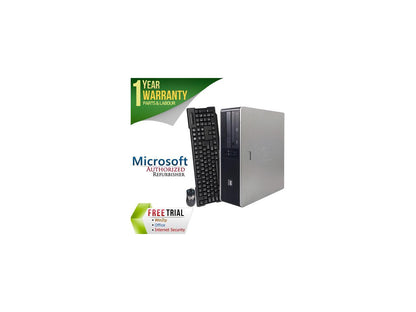 Refurbished HP Compaq DC5750 SFF AMD Athlon 64 3500+ 2.2G / 4G DDR2 / 250G / DVD / Windows 7 Professional 64 Bit / 1 Year Warranty