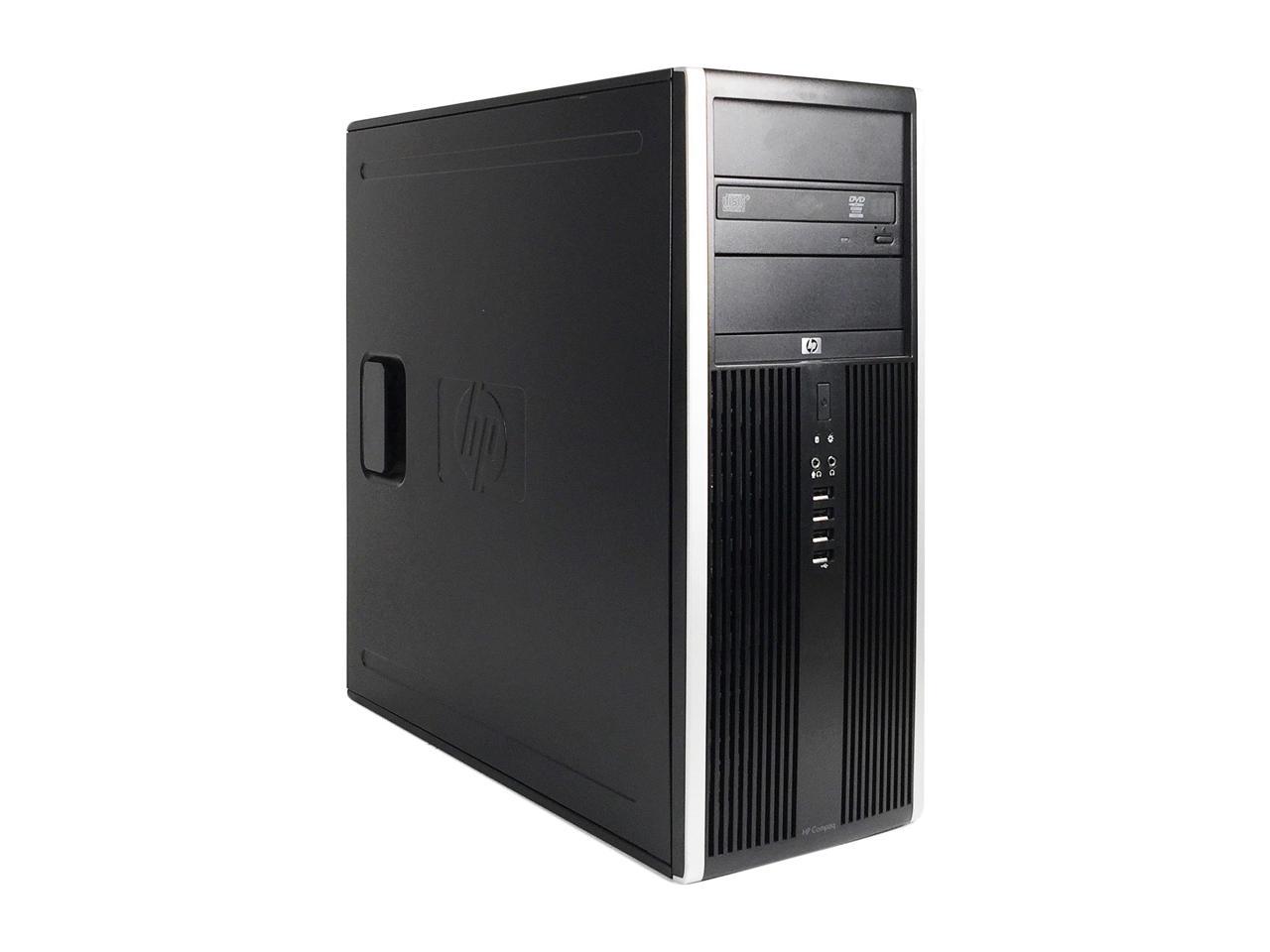 HP Desktop Computer Compaq 8100 Intel Core i5 650 (3.40 GHz) 4 GB DDR3 250 GB HDD DVD Windows 10 Pro Multi Language, English, Spanish
