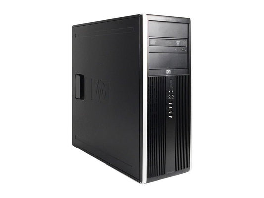 HP Desktop Computer Compaq 8100 Intel Core i5 650 (3.40 GHz) 4 GB DDR3 250 GB HDD DVD Windows 10 Pro Multi Language, English, Spanish
