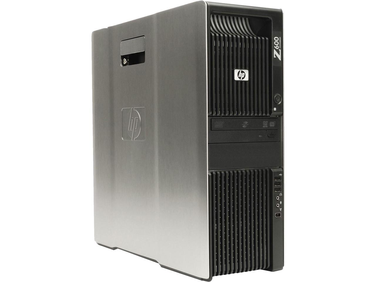 HP Desktop Computer Z600 Xeon E5620 (2.40 GHz) 8 GB DDR3 1 TB HDD ATI Radeon HD 3450 Windows 10 Pro
