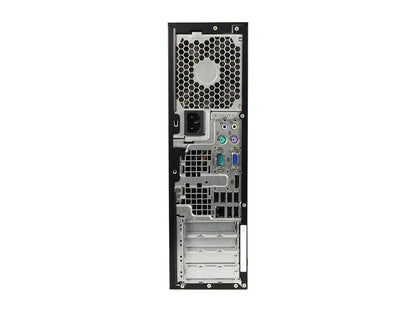 HP Grade A Elite 8300 Small Form Factor, Intel Core i5-3470 3.20 GHz up to 3.60 GHz, 8 GB DDR3, 500 GB HDD, DVD-ROM, Windows 10 Professional 64 Bit(English / Spanish), 1 Year Warranty