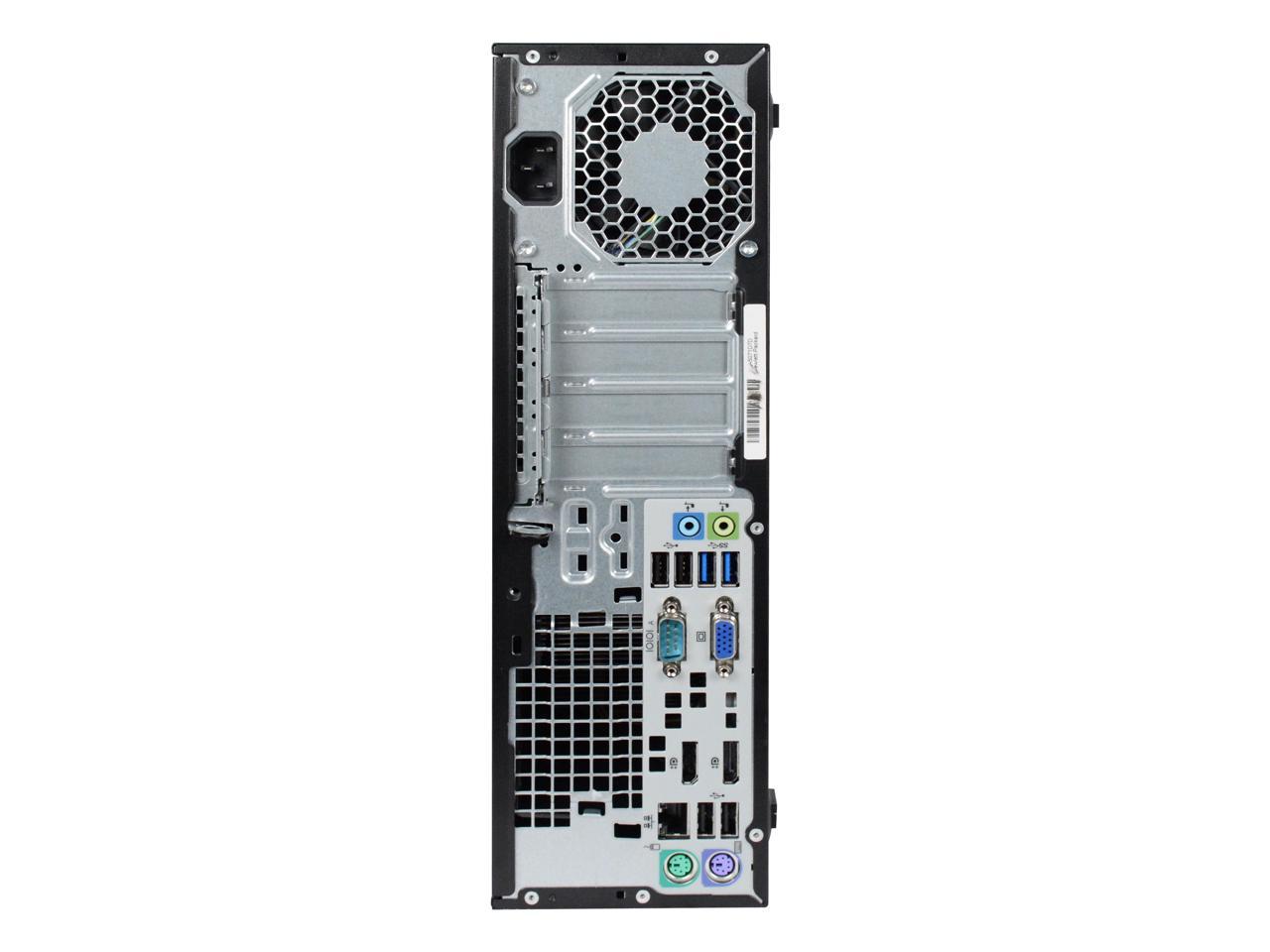 HP ProDesk 800 G1 SFF Intel Core i5 4590 3.30 GHz, 8 GB DDR3, 360 GB SSD, DVD, WiFi, BT 4.0, Windows 10 Pro 64-Bit, 1 Year Warranty