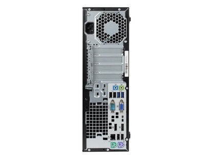 HP ProDesk 800 G1 SFF Intel Core i5 4590 3.30 GHz, 8 GB DDR3, 360 GB SSD, DVD, WiFi, BT 4.0, Windows 10 Pro 64-Bit, 1 Year Warranty