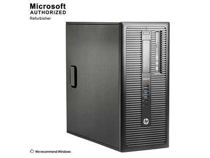 Certified Refurbished HP ProDesk 800G1 Tower Intel Core i5 4590 3.30 GHz / 8 GB DDR3 / 1TB HDD / DVD / Windows 10 Professional 64 Bit / 1 Year Warranty