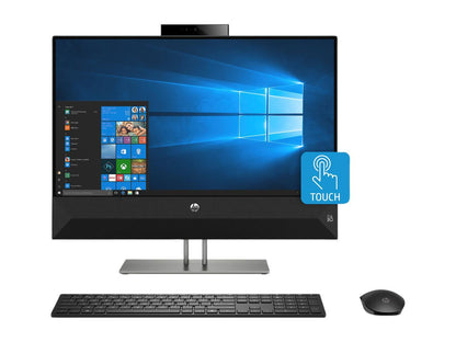 HP All-in-One Computer Pavilion 24-xa0020 Ryzen 5 2nd Gen 2600H (3.20 GHz) 8 GB DDR4 2 TB HDD 23.8" Touchscreen Windows 10 Home 64-bit