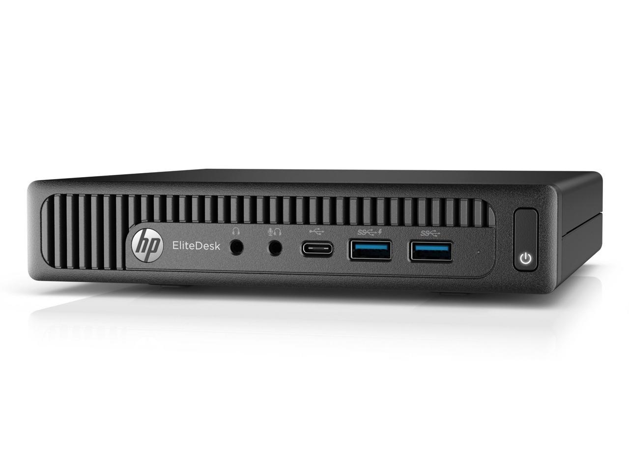 HP Grade A EliteDesk 800G2 Desktop Mini Business, Intel Core i5-6500T 2.50GHz up to 3.10GHz, 16GB DDR4, 240GB SSD, USB Type-C port, Windows 10 Professional 64-Bit(English/Spanish), 1 Year Warranty