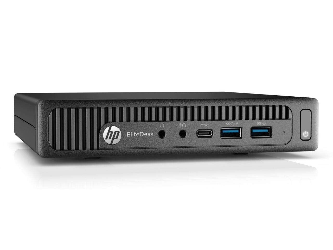 HP Grade A EliteDesk 800G2 Desktop Mini Business, Intel Core i5-6500T 2.50GHz up to 3.10GHz, 16GB DDR4, 240GB SSD, USB Type-C port, Windows 10 Professional 64-Bit(English/Spanish), 1 Year Warranty
