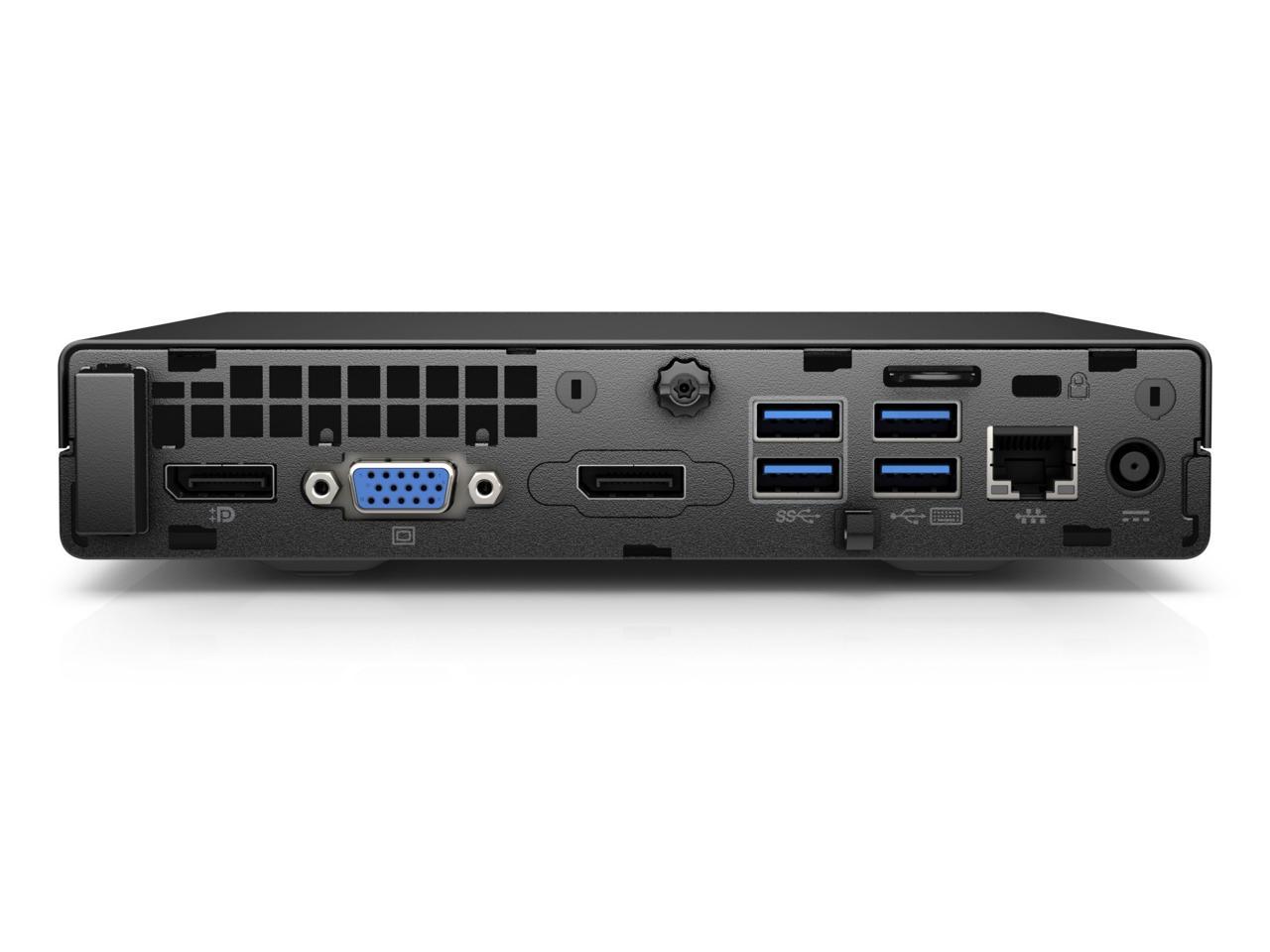 HP Grade A EliteDesk 800G2 Desktop Mini Business, Intel Core i5-6500T 2.50GHz up to 3.10GHz, 16GB DDR4, 240GB SSD, USB Type-C port, Windows 10 Professional 64-Bit(English/Spanish), 1 Year Warranty