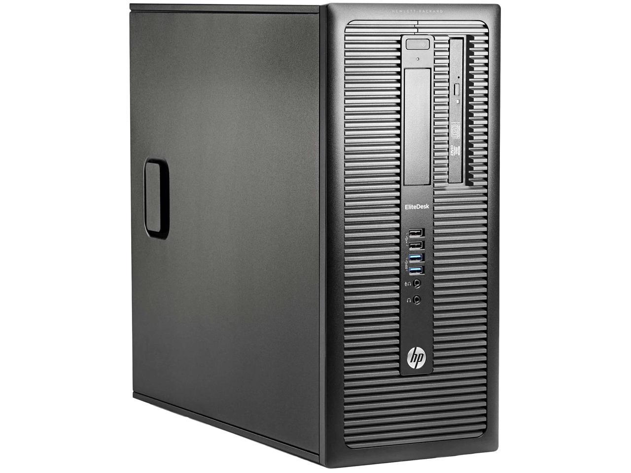 HP Grade A Desktop Computer ProDesk 600 G1 Intel Core i5 4th Gen 4590 (3.30 GHz) 8 GB DDR3 2 TB HDD 240 GB SSD Intel HD Graphics 4600 Windows 10 Pro 64-bit