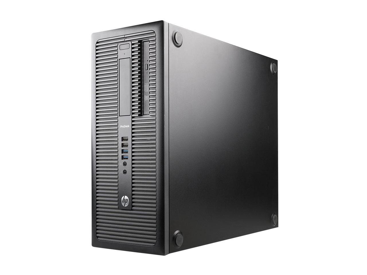 HP Grade A Desktop Computer ProDesk 600 G1 Intel Core i5 4th Gen 4590 (3.30 GHz) 8 GB DDR3 2 TB HDD 240 GB SSD Intel HD Graphics 4600 Windows 10 Pro 64-bit