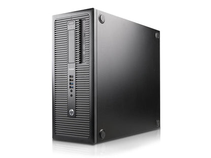 Refurbished HP Grade A Pro 600G1 Tower Computer, Intel Core I3-4130 (3.4GHz), 16G DDR3, 240G SSD + 1T, WIFI, BT 4.0, Windows 10 Pro 64-bit (English/Spanish), 1 Year Warranty