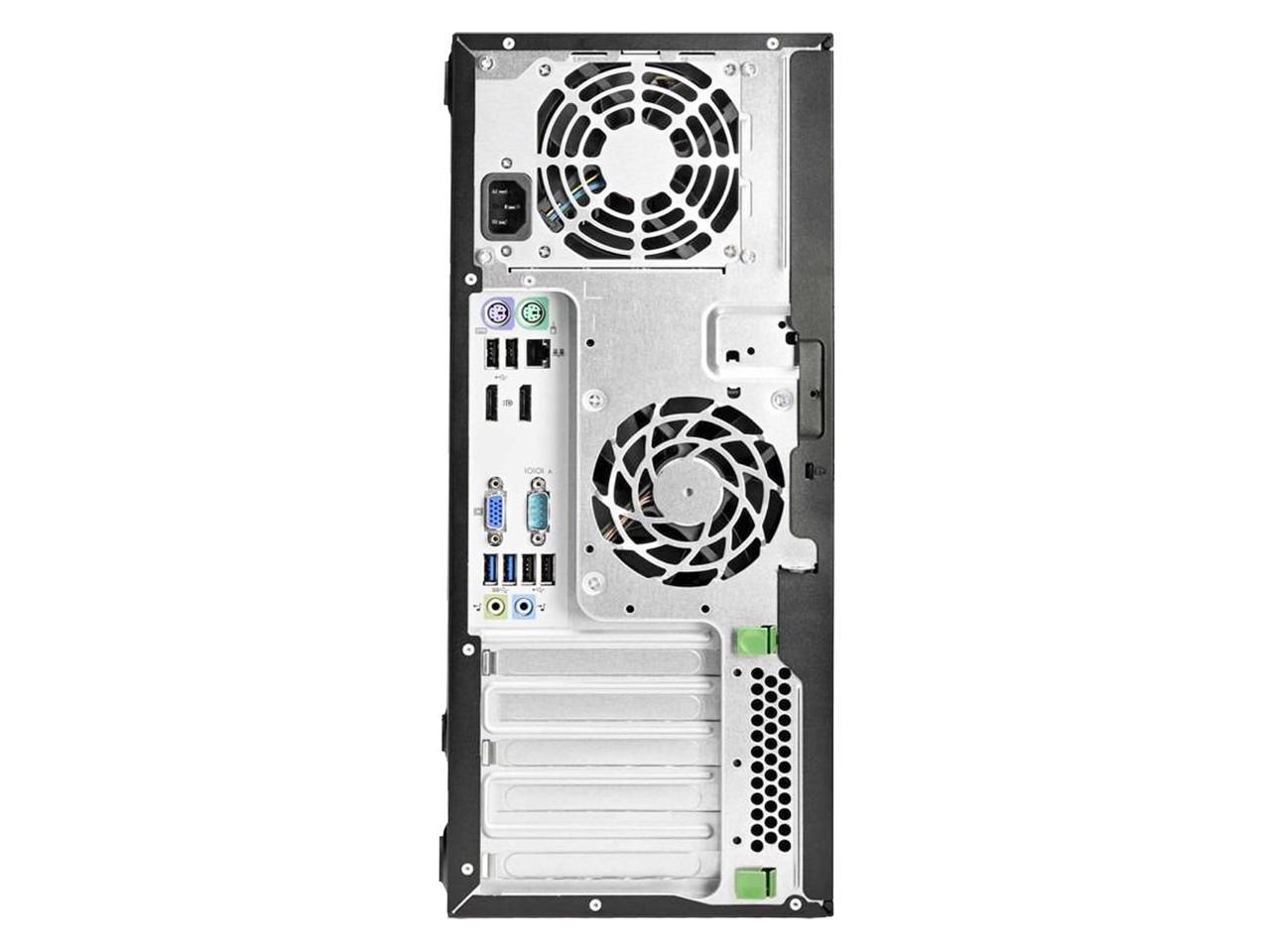 Refurbished HP Grade A Pro 600G1 Tower Computer, Intel Core I3-4130 (3.4GHz), 16G DDR3, 240G SSD + 1T, WIFI, BT 4.0, Windows 10 Pro 64-bit (English/Spanish), 1 Year Warranty