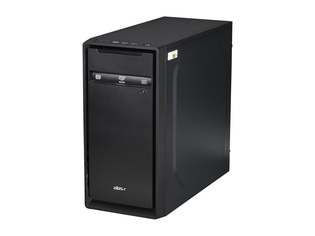 ABS Desktop PC - Intel Core i5-9400 - Intel UHD 630 - 8GB DDR4 RAM - 240GB SSD - 1TB HDD - Windows 10 Pro
