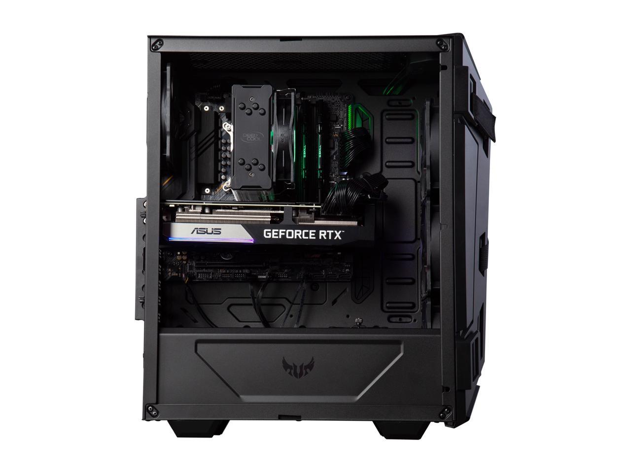 ABS Gladiator Gaming PC - Intel i7 10700F - ASUS Dual GeForce RTX 3070 8GB - G.Skill Ripjaw V 16GB DDR4 3200MHz - 1TB Intel M.2 NVMe SSD