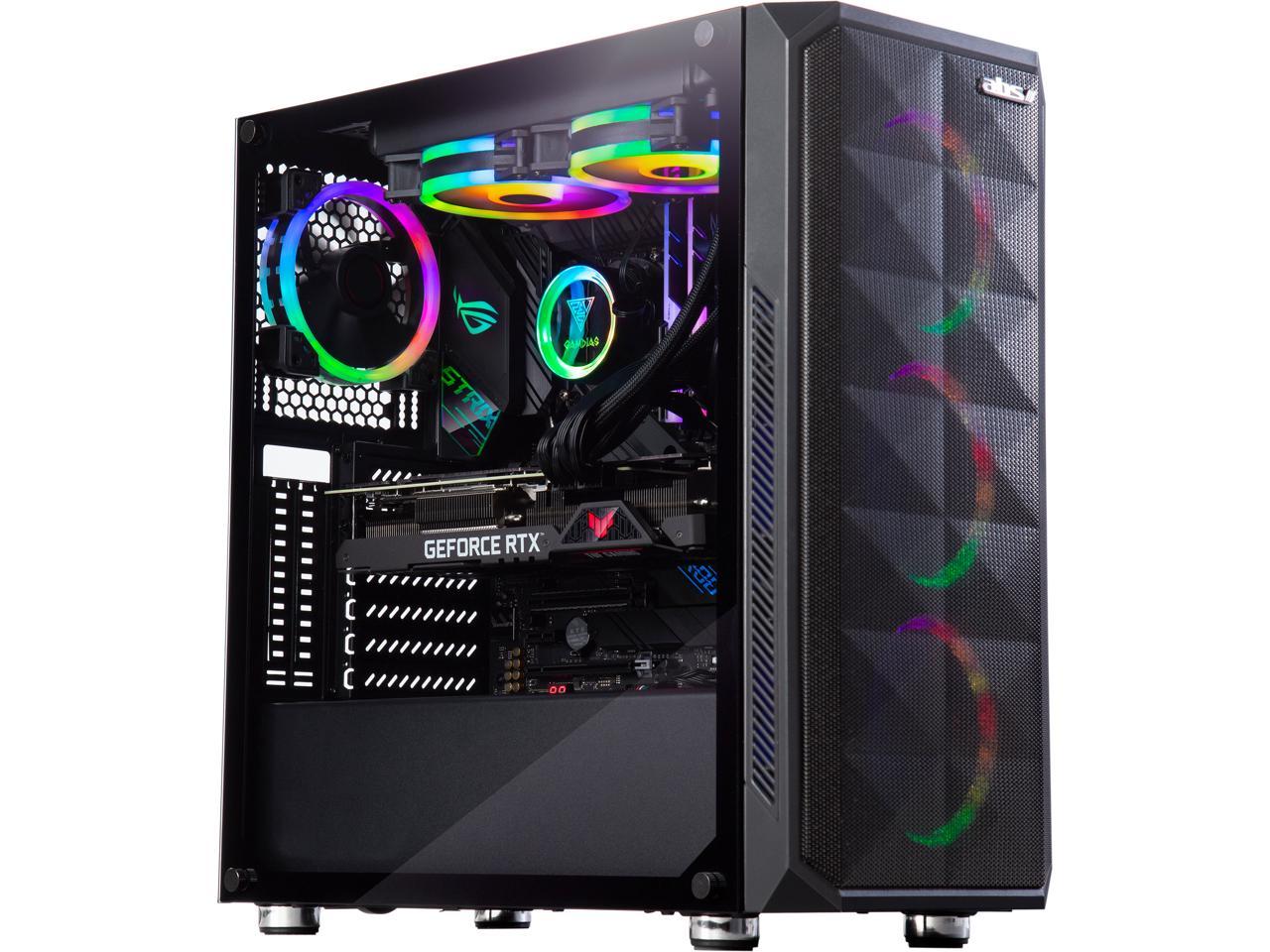 ABS Gladiator Gaming PC - Intel i9 10850K - ASUS TUF GeForce RTX 3080 OC 10GB - G.Skill TridentZ RGB 32GB DDR4 3200MHz - 1TB Intel M.2 NVMe SSD - RGB AIO 240MM