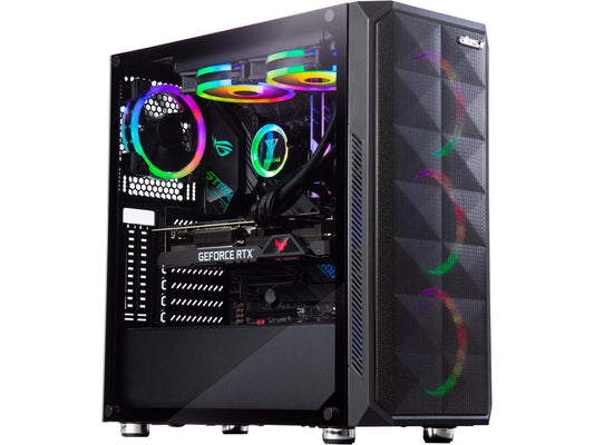 ABS Gladiator Gaming PC - Intel i9 10850K - ASUS TUF GeForce RTX 3080 OC 10GB - G.Skill TridentZ RGB 32GB DDR4 3200MHz - 1TB Intel M.2 NVMe SSD - RGB AIO 240MM