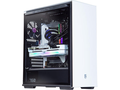 ABS Gladiator Gaming PC - Intel i7 10700K - ASUS ROG STRIX 3070 O8G White - G.Skill TridentZ RGB 16GB DDR4 3200MHz - 1TB Intel M.2 NVMe SSD - 240MM RGB AIO White Cooler