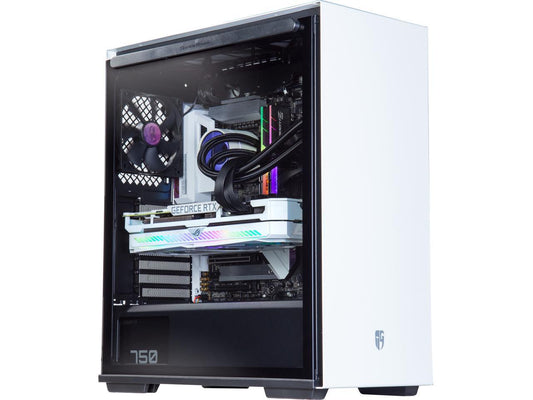 ABS Gladiator Gaming PC - Intel i7 10700K - ASUS ROG STRIX 3070 O8G White - G.Skill TridentZ RGB 16GB DDR4 3200MHz - 1TB Intel M.2 NVMe SSD - 240MM RGB AIO White Cooler