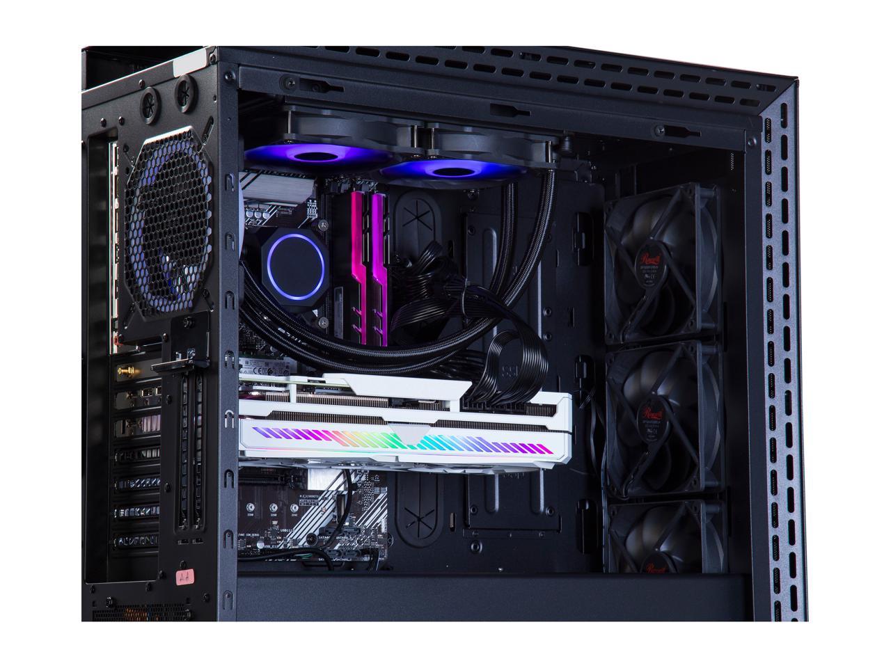 ABS Gladiator Gaming PC - Intel i7 10700K - ASUS ROG STRIX 3080 O10G White - G.Skill TridentZ RGB 16GB DDR4 3200MHz - 1TB Intel M.2 NVMe SSD - RGB 240MM AIO