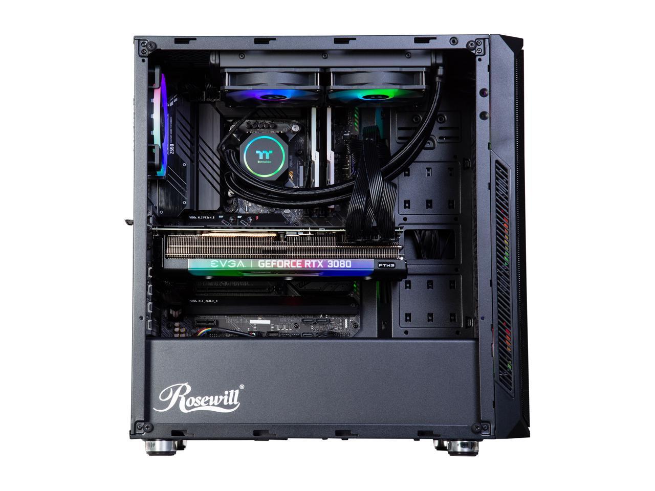 ABS Gladiator Gaming PC - Intel i9 10850K - GeForce RTX 3080 - G.Skill TridentZ RGB 32GB DDR4 3200MHz - 1TB Intel M.2 NVMe SSD - RGB 240MM AIO