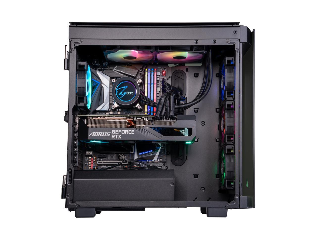 ABS Gladiator Gaming PC - Intel i9 10900KF - AORUS GeForce RTX 3080 - CORSAIR Vengeance Pro RGB 32GB DDR4 3600MHz - 2TB Intel M.2 NVMe SSD - AORUS RGB 280MM AIO