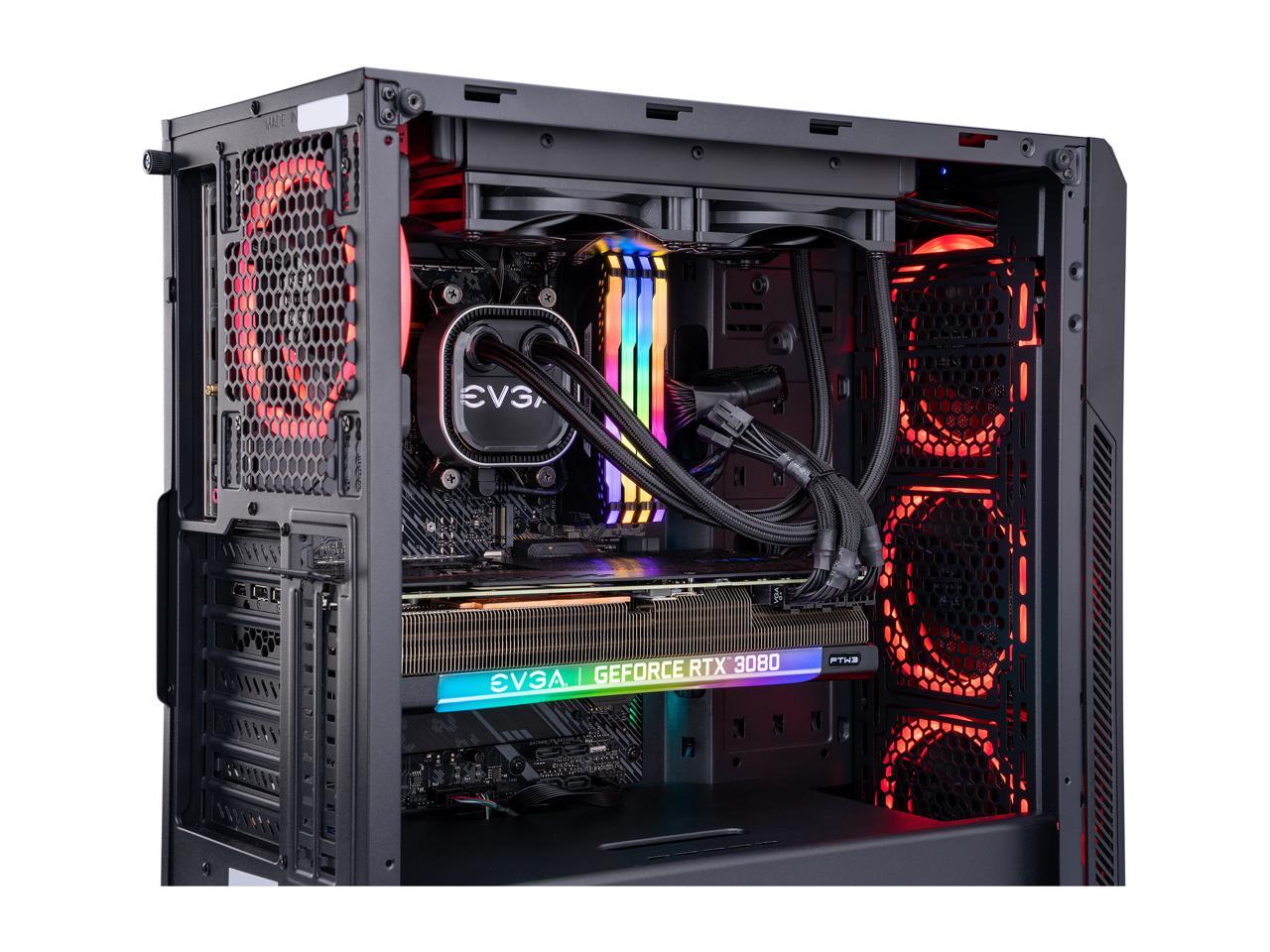 ABS Gladiator Gaming PC - Ryzen 9 5900X - EVGA GeForce RTX 3080 FTW3 Ultra Gaming - CORSAIR Vengeance RGB 32GB DDR4 3600MHz - 1TB Intel M.2 NVMe SSD - EVGA CLC 240MM AIO
