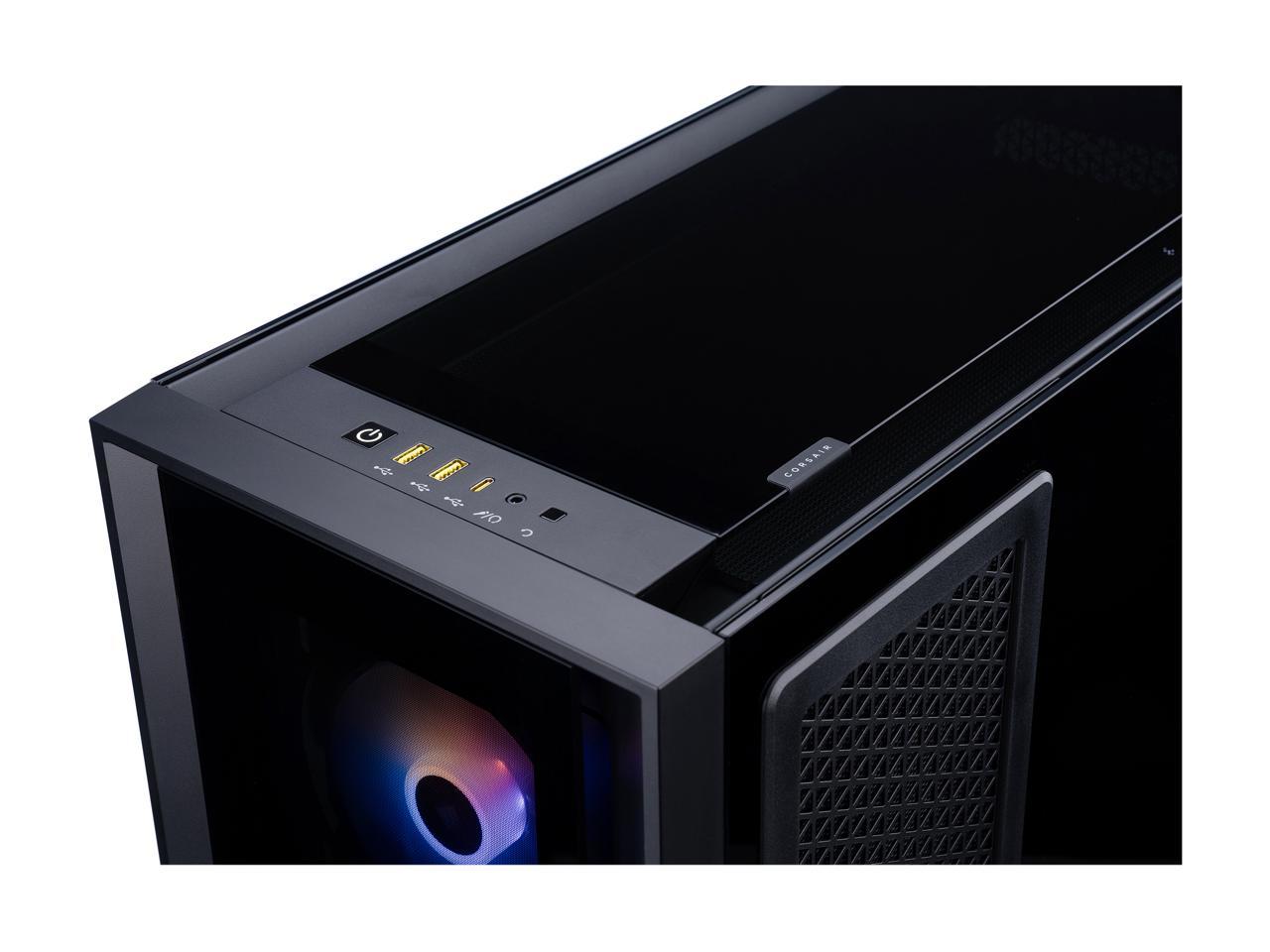 ABS Gladiator Gaming PC - Windows 10 Home - Intel i7 12700KF - GeForce RTX 3080 - Corsair Vengeance RGB Pro 32GB (2x16GB) DDR4 3200MHz - 1TB PCIe Gen4 NVMe SSD - Corsair iCue 5000x Gaming Case
