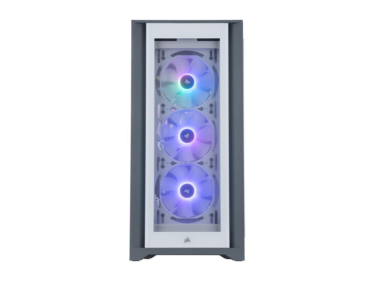 ABS Legend Gaming PC - Intel i9 11900KF - GeForce RTX 3080 Ti - Corsair Vengeance RGB Pro 32GB (2x16GB) DDR4 3200MHz - 2TB Intel M.2 NVMe SSD - Corsair iCue 5000X White Gaming Case