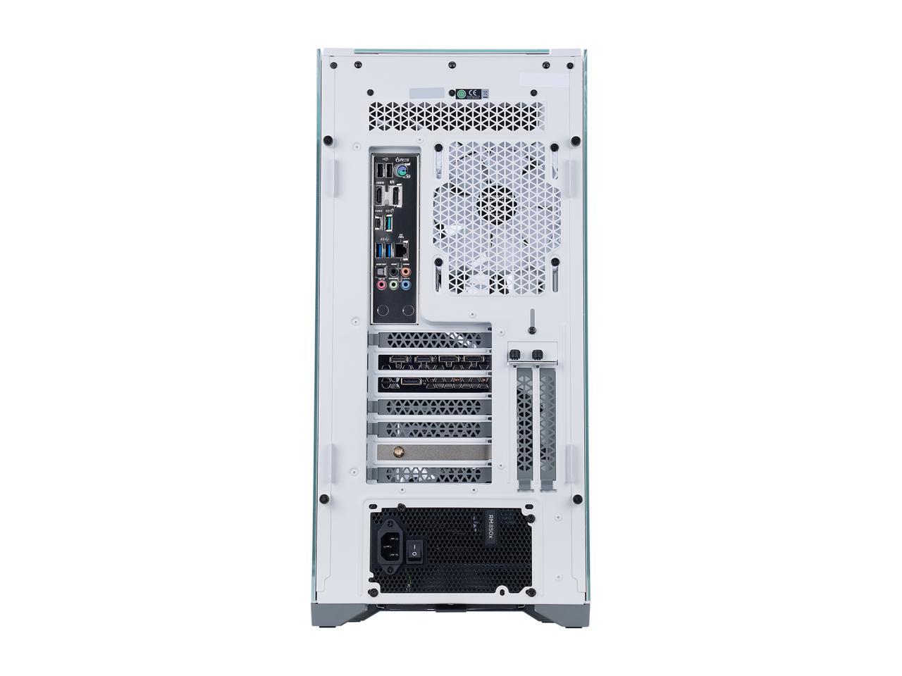 ABS Legend Gaming PC - Intel i9 11900KF - GeForce RTX 3080 Ti - Corsair Vengeance RGB Pro 32GB (2x16GB) DDR4 3200MHz - 2TB Intel M.2 NVMe SSD - Corsair iCue 5000X White Gaming Case