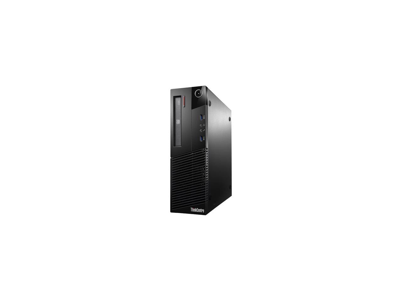 Lenovo Grade A ThinkCentre M93P SFF, Intel Core i5-4570 3.20 GHz up to 3.60 GHz, 8 GB DDR3, 240 GB SSD + 500 GB HDD, DVD-ROM, USB WIFI Adapter, Windows 10 Pro 64-bit
