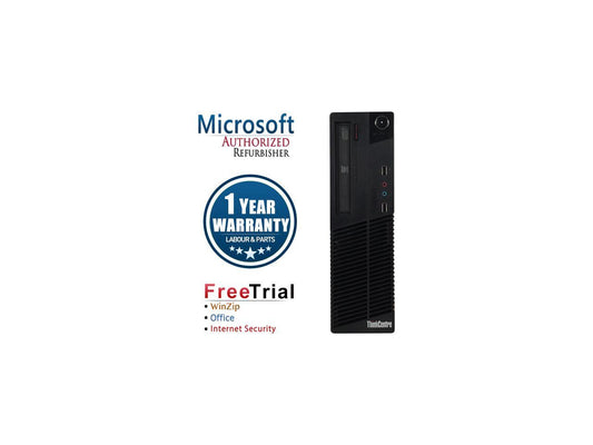 Refurbished Lenovo ThinkCentre M82 SFF Intel Core i5 3470 3.2G / 16G DDR3 / 240G SSD / DVD / Windows 10 Professional 64 Bit / 1 Year Warranty