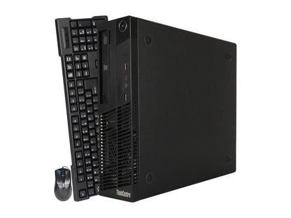 Lenovo Desktop Computer ThinkCentre M71E-SFF Intel Core i3 3.10 GHz 4 GB DDR3 250 GB HDD Intel HD Graphics 2000 Windows 10 Pro 64-bit