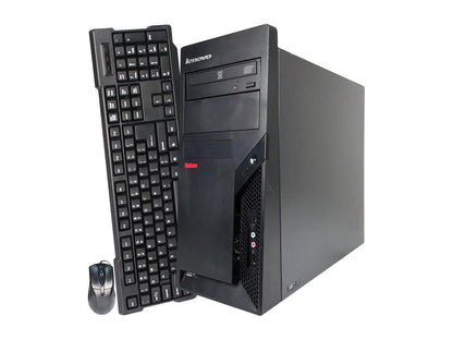 Lenovo Desktop Computer ThinkCentre M58P-TW Core 2 Duo E8400 (3.00 GHz) 4 GB DDR3 2 TB HDD Intel GMA 4500 Windows 10 Pro 64-bit