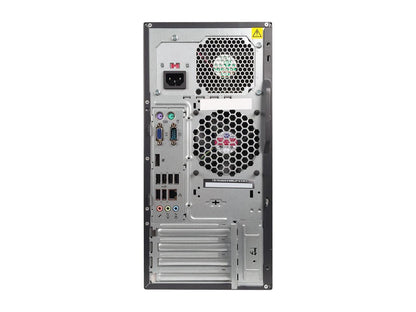 Lenovo Desktop Computer ThinkCentre M58P-TW Core 2 Duo E8400 (3.00 GHz) 4 GB DDR3 2 TB HDD Intel GMA 4500 Windows 10 Pro 64-bit