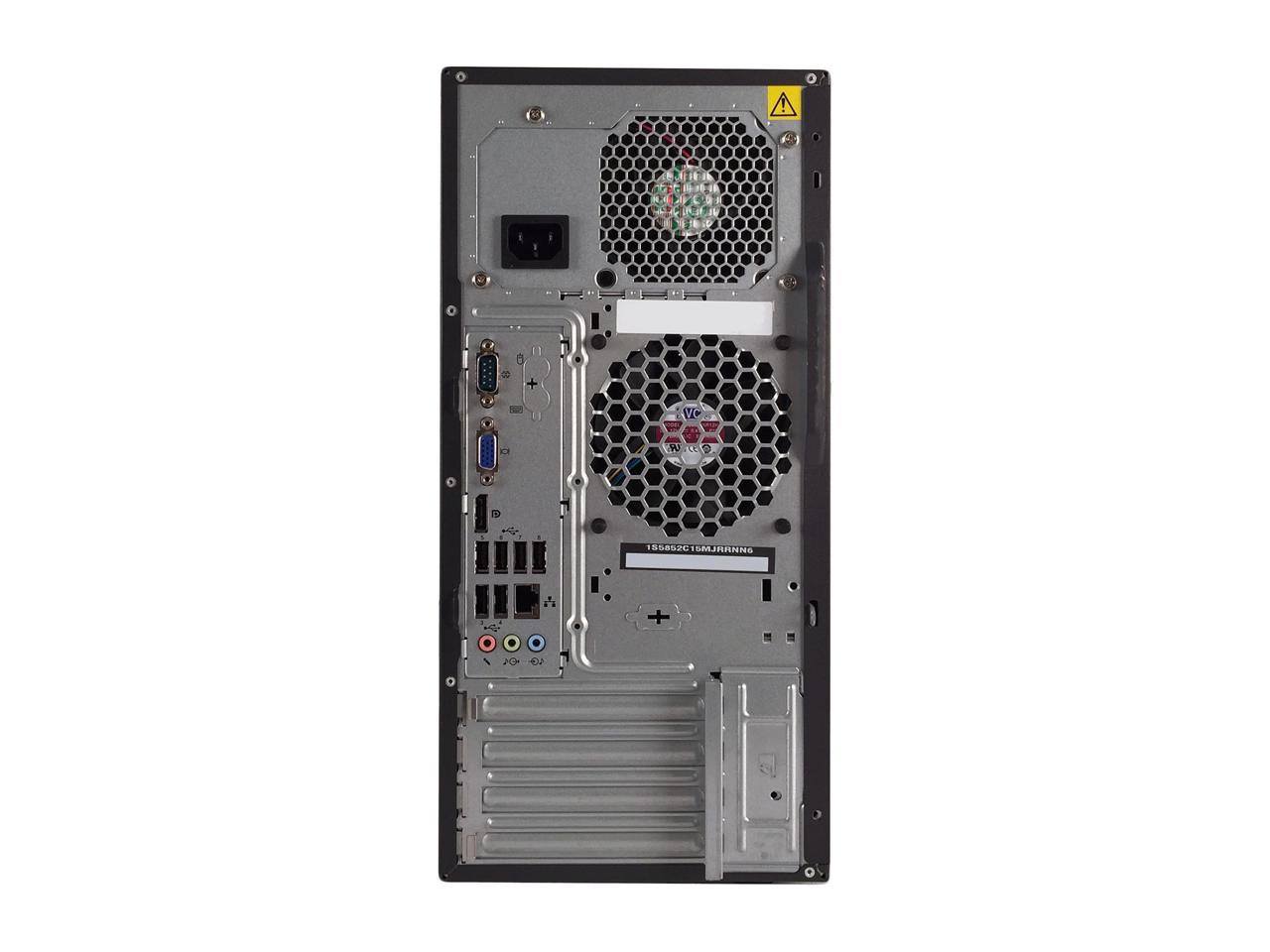 Lenovo Desktop Computer ThinkCentre M90P-Tower Intel Core i5 1st Gen 650 (3.20 GHz) 4 GB DDR3 250 GB HDD Intel HD Graphics Windows 10 Pro Multi-Language, English / Spanish
