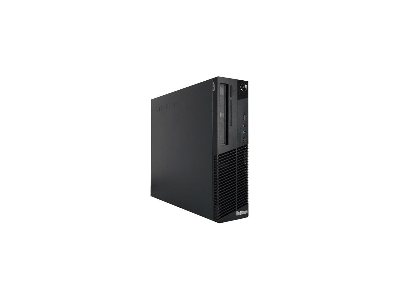 Lenovo Desktop Computer ThinkCentre M71e Intel Core i5 2nd Gen 2400 (3.10 GHz) 8 GB DDR3 320 GB HDD Intel HD Graphics 2000 Windows 10 Pro 64-bit