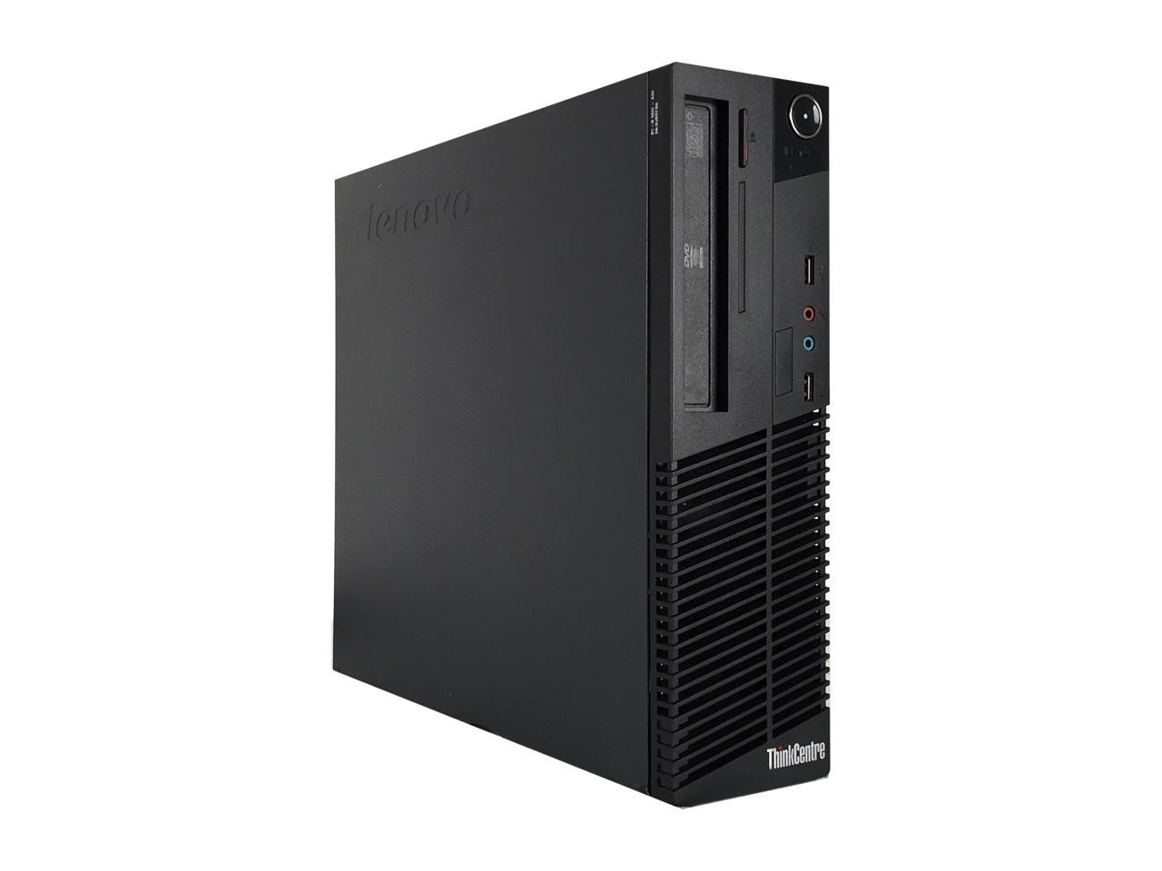 Lenovo Desktop Computer ThinkCentre M71E Intel Core i5 2nd Gen 2400 (3.10 GHz) 8 GB DDR3 2 TB HDD Intel HD Graphics 2000 Windows 10 Pro Multi-Language, English / Spanish