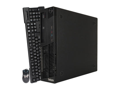 Lenovo Desktop Computer ThinkCentre M71E Intel Core i5 2nd Gen 2400 (3.10 GHz) 8 GB DDR3 2 TB HDD Intel HD Graphics 2000 Windows 10 Pro Multi-Language, English / Spanish