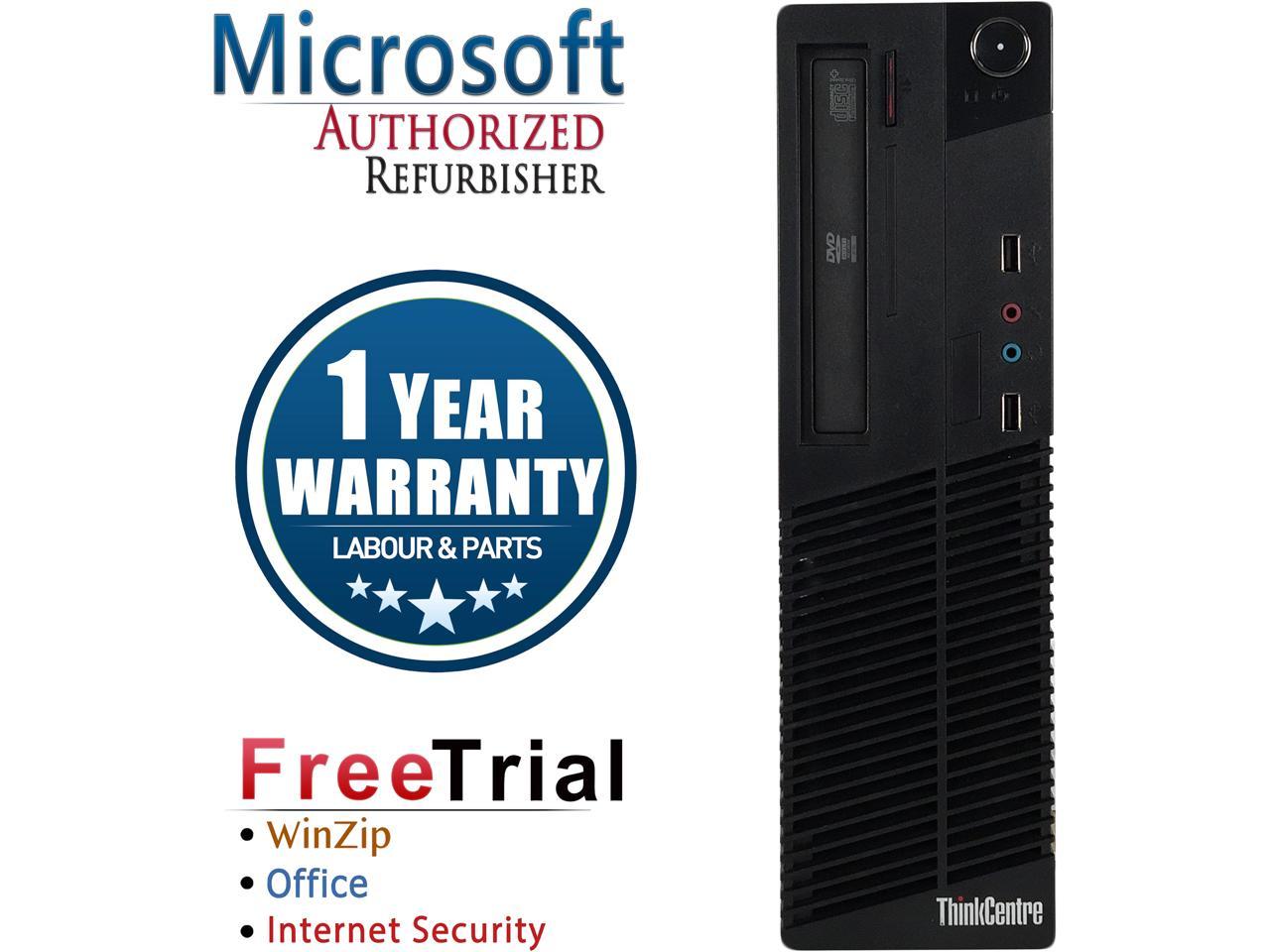 Lenovo Desktop Computer ThinkCentre M72E Intel Core i5 3rd Gen 3470 (3.20 GHz) 8 GB DDR3 1 TB HDD Intel HD Graphics 2500 Windows 10 Pro Multi-Language, English / Spanish