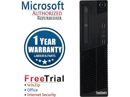 Lenovo Desktop Computer ThinkCentre M72E Intel Core i5 3rd Gen 3470 (3.20 GHz) 8 GB DDR3 2 TB HDD Intel HD Graphics 2500 Windows 10 Pro Multi-Language, English / Spanish