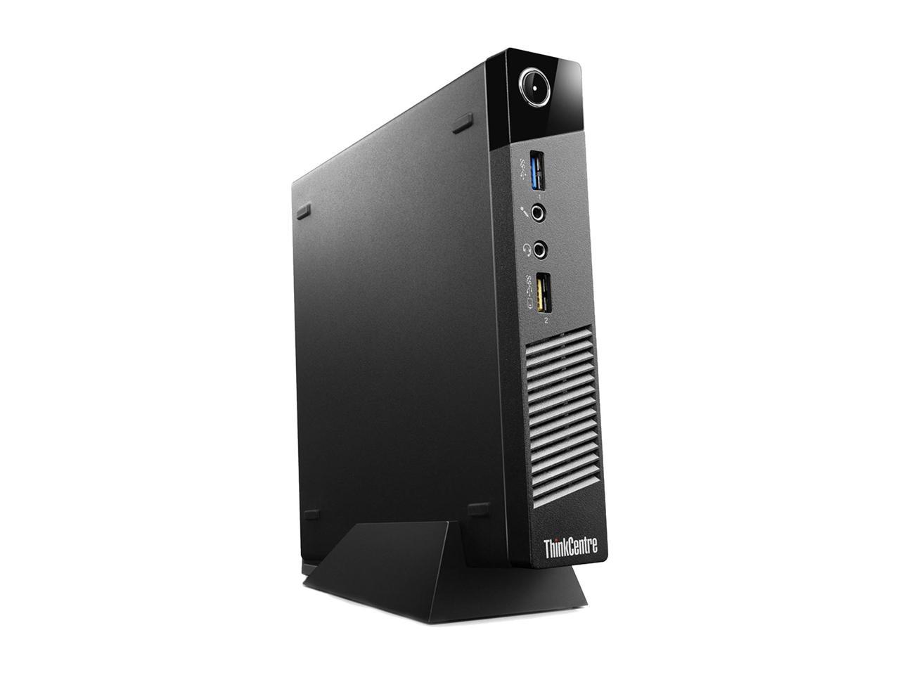 Lenovo Desktop Computer ThinkCentre M73 Intel Core i5 4th Gen 4570T (2.90 GHz) 4 GB DDR3 320 GB HDD Intel HD Graphics 4600 Windows 10 Pro Multi-Language, English / Spanish